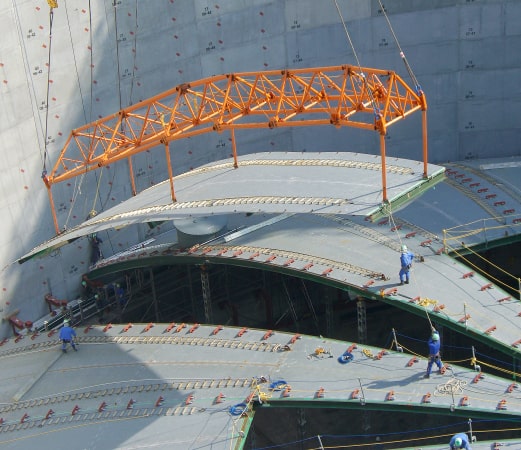 LNGタンク組立溶接工事03