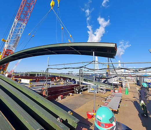 LNGタンク組立溶接工事18