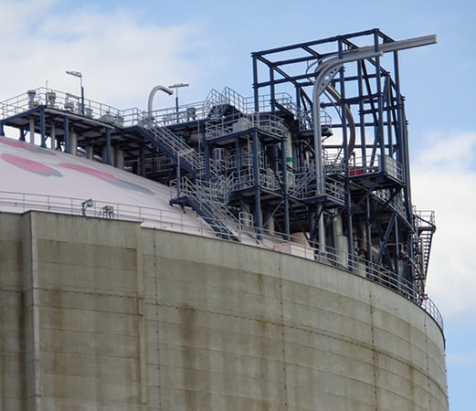 LNGタンク組立溶接工事19