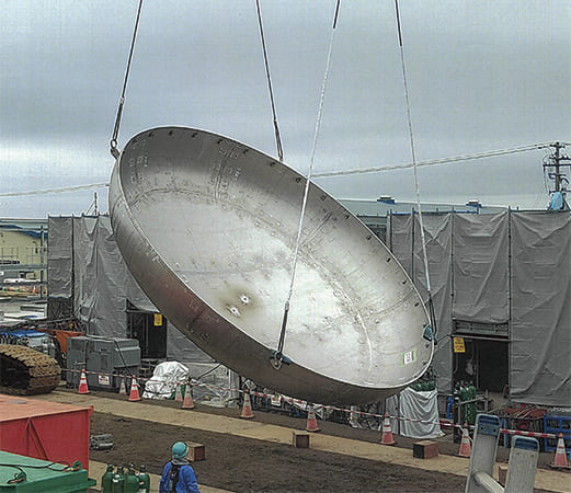 LNGタンク組立溶接工事21