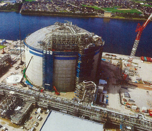 LNGタンク組立溶接工事22